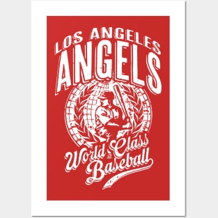 Vintage ANGELS World Class Baseball Posters and Art